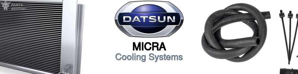 Discover Nissan datsun Micra Cooling Systems For Your Vehicle