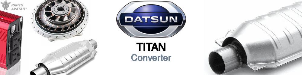 Discover Nissan datsun Titan Catalytic Converters For Your Vehicle