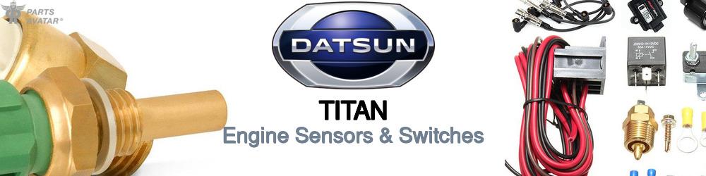 Discover Nissan datsun Titan Engine Sensors For Your Vehicle