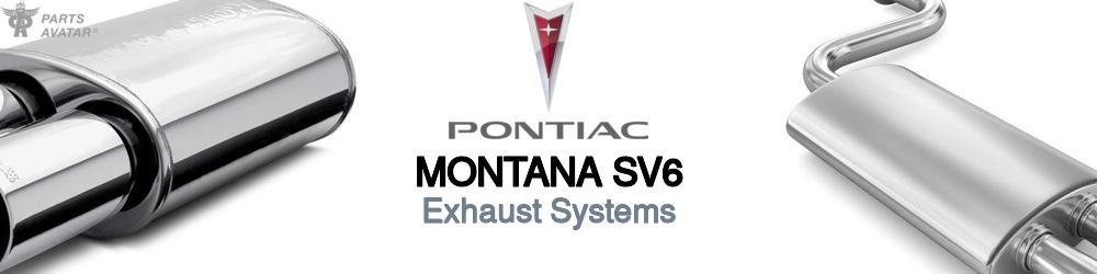 Discover Pontiac Montana sv6 Exhausts For Your Vehicle