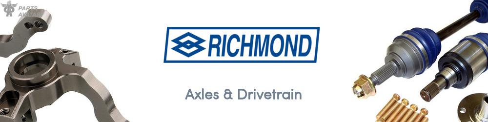 Discover RICHMOND Drivetrain For Your Vehicle