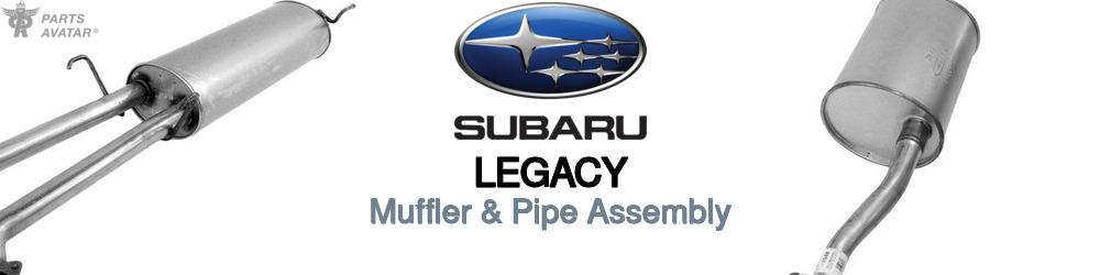 Discover Subaru Legacy Muffler and Pipe Assemblies For Your Vehicle