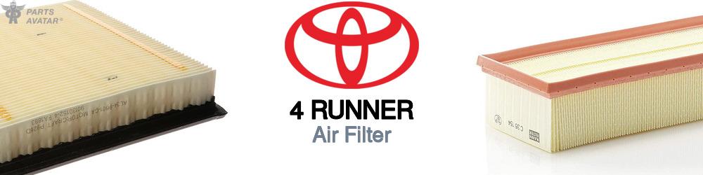 Discover Toyota 4 runner Engine Air Filters For Your Vehicle
