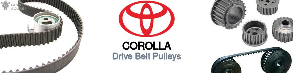 Discover Toyota Corolla Idler Pulleys For Your Vehicle