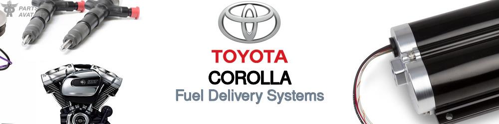 Discover Toyota Corolla Fuel and Air For Your Vehicle