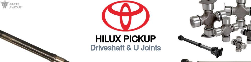 Discover Toyota Hilux pickup U-Joints For Your Vehicle