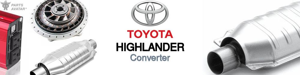 Discover Toyota Highlander Catalytic Converters For Your Vehicle