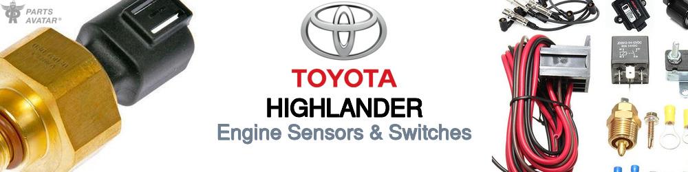 Discover Toyota Highlander Engine Sensors For Your Vehicle