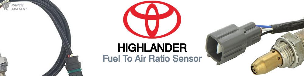 Discover Toyota Highlander Air Fuel Ratio Sensors For Your Vehicle