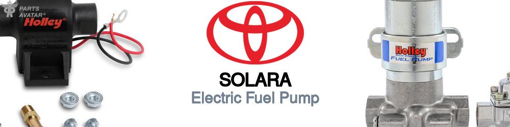 Discover Toyota Solara Fuel Pump Components For Your Vehicle