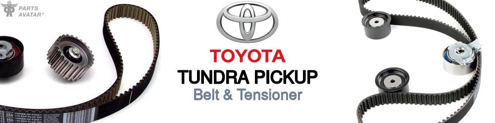 Discover Toyota Tundra pickup Drive Belts For Your Vehicle