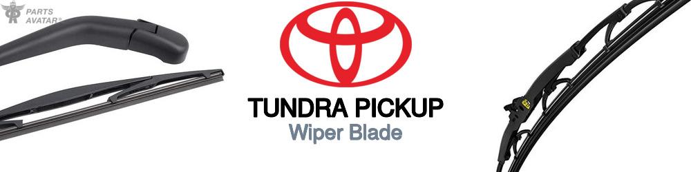 Discover Toyota Tundra pickup Wiper Blades For Your Vehicle