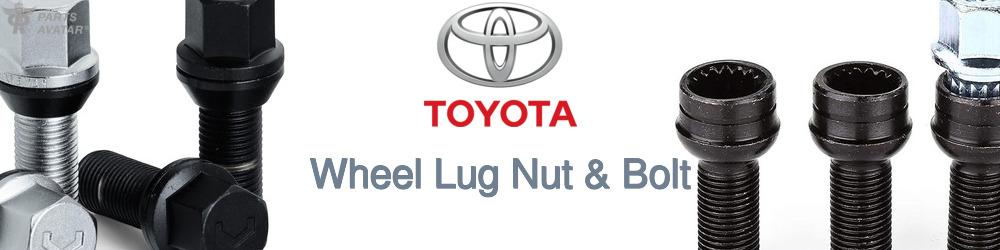 Discover Toyota Wheel Lug Nut & Bolt For Your Vehicle