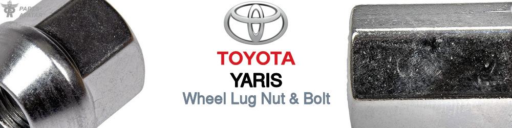 Discover Toyota Yaris Wheel Lug Nut & Bolt For Your Vehicle