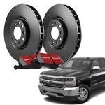 Enhance your car with Chevrolet Silverado 1500 Front Brake Kit 