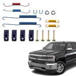 Enhance your car with Chevrolet Silverado 1500 Rear Drum Hardware Kits 