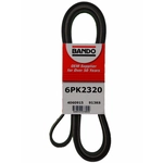 Order Air Conditioning, Alternator, Water Pump, Power Steering Belt by BANDO USA - 6PK2320 For Your Vehicle