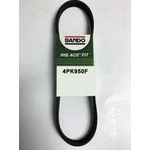 Order Courroie de compresseur de climatisation by BANDO USA - 4PK950F For Your Vehicle