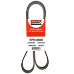 Order Air Conditioning Compressor Belt by BANDO USA - 6PK1000 For Your Vehicle