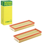 Order MANN-FILTER - C3698/3-2 - Filtre à air For Your Vehicle