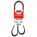 Order Courroie d'alternateur et de pompe à eau by BANDO USA - 4PK1360 For Your Vehicle