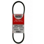 Order Courroie d'alternateur et de pompe à eau by BANDO USA - 6PK1030 For Your Vehicle