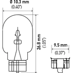 Order Ashtray Light (Pack of 10) by HELLA - 158 For Your Vehicle