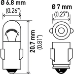 Order Ashtray Light (Pack of 10) by HELLA - 3898 For Your Vehicle