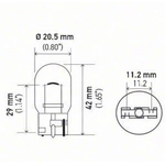 Order Backup Light by HELLA - 7440TB For Your Vehicle