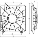 Order Assemblage du ventilateur du condenseur by TYC - 611420 For Your Vehicle