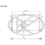 Order KOYORAD - CD310568 - A/C Condenseur For Your Vehicle