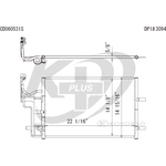 Order Condenser by KOYORAD - CD060531S For Your Vehicle