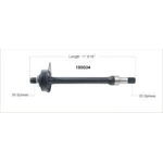 Order Arbre intermédiaire CV by WORLDPARTS - 169504 For Your Vehicle