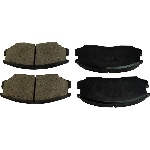 Order Front Premium Organic Pads by EBC BRAKE - DP43094R For Your Vehicle