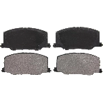 Order Front Semi Metallic Pads by WORLDPARTS SYNERGY - WSD1107MH For Your Vehicle