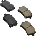 Order Rear Premium Ceramic Pads by BENDIX - SBC1120 For Your Vehicle