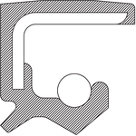 Order Joint d'etanchéite d'arbre de sortie différentiel by NATIONAL OIL SEALS - 711048 For Your Vehicle