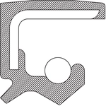 Order Joint d'etanchéite d'arbre de sortie différentiel by NATIONAL OIL SEALS - 711049 For Your Vehicle