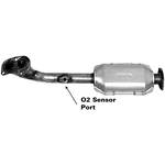 Order Direct Fit Converter by AP EXHAUST - 776524 For Your Vehicle