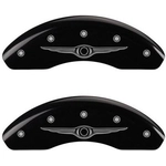 Order Couvercle d'étrier de frein  by MGP CALIPER COVERS - 32023SCW1BK For Your Vehicle