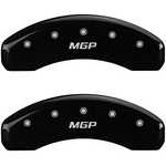 Order Couvercle d'étrier de frein  by MGP CALIPER COVERS - 42014SMGPBK For Your Vehicle