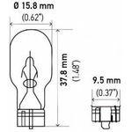 Order Dome Light (Pack of 10) by HELLA - 921 For Your Vehicle