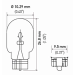 Order Door Mirror Light by HELLA - 2825TB For Your Vehicle