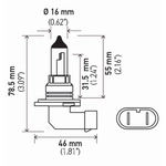 Order Driving And Fog Light by HELLA - 9006-80WTB For Your Vehicle