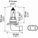 Order Driving And Fog Light by HELLA - 9006SB For Your Vehicle