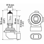 Order Lumière de conduite et antibrouillard by HELLA - H10SB For Your Vehicle