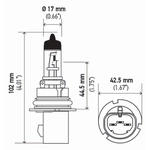 Order Phare à double faisceau by HELLA - 900710080WTB For Your Vehicle