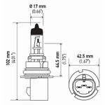 Order Dual Beam Headlight by HELLA - 9007LL For Your Vehicle