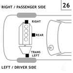 Order Support moteur droit by ANCHOR - 10238 For Your Vehicle