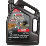 Order CASTROL - 020373A - Synthetic Huile moteur Edge High Mileage 0W20 , 5L (Pack of 3) For Your Vehicle